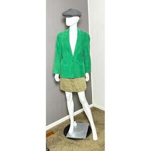1970's Kelly Green Corduroy Blazer from Summerfield size 14